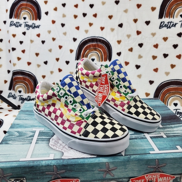 Vans Glitter Check Old Skool - Picture 9 of 13